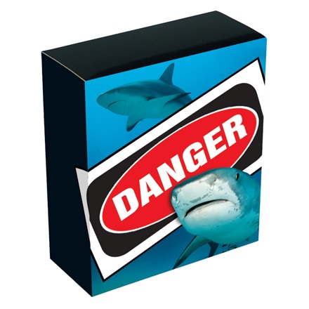 Silber Deadly & Dangerous - Tigerhai 1 oz PP - 2023