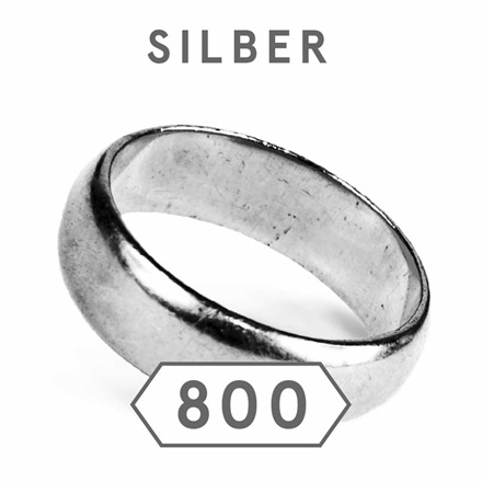 1 g Altsilber - 800