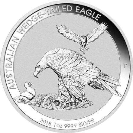 Silber Wedge Tailed Eagle 1 oz - 2018
