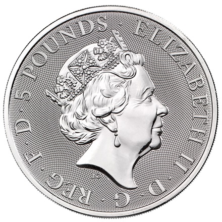 Silber The Queen's Beasts - Completer Coin - 2 oz - 2021