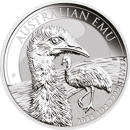 Silber Emu 1 oz - 2022