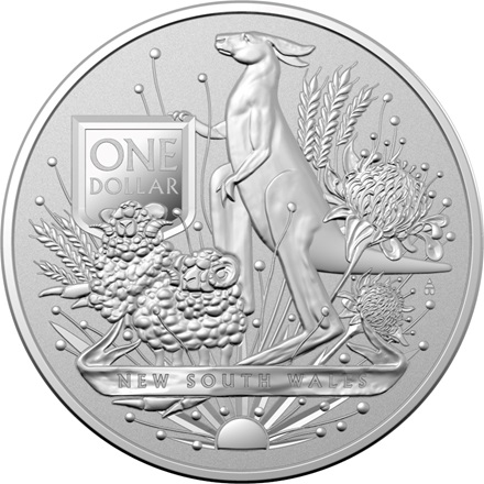 Silber Australia's Coat of Arms 1 oz - 2022
