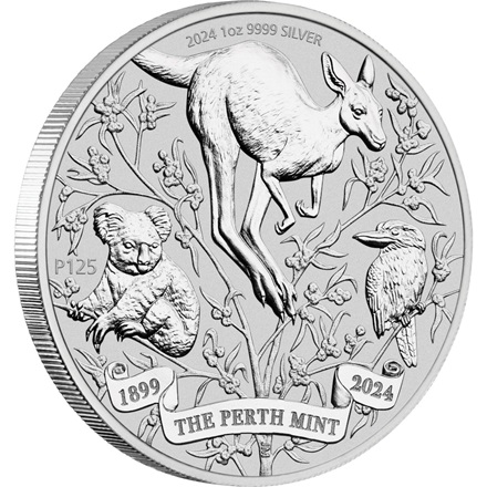Silber 125. Jubiläum 1 oz - Perth Mint 2024