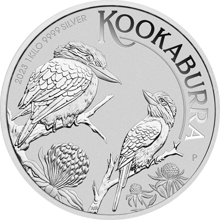 Silber Kookaburra 1000 g - 2023