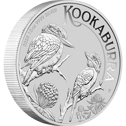 Silber Kookaburra 10 oz - 2023