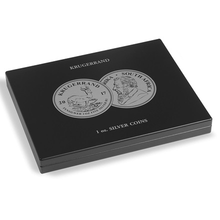 Münzkassette für 20 x gekapselte Silber Krugerrand 1 oz 