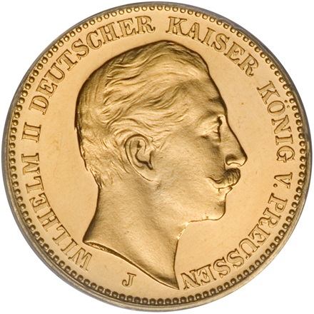 20 Mark Reichsgoldmünze - diverse Jahrgänge