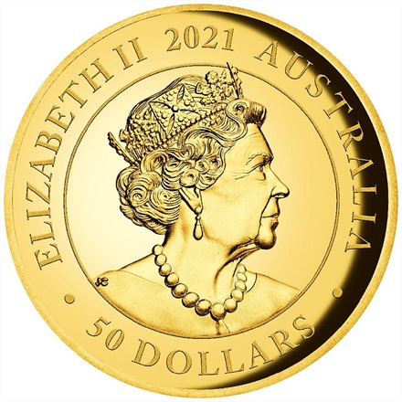 Gold Double Sovereign - 95. Geb. - PP - High Relief 2021