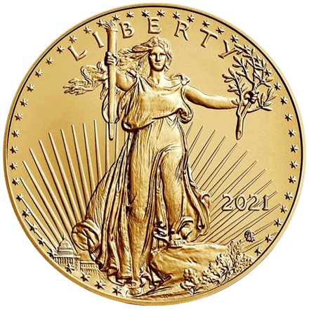 Gold American Eagle 1/10 oz - diverse Jahrgänge