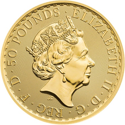 Gold Britannia 1/2 oz (24 Karat) - diverse Jahrgänge