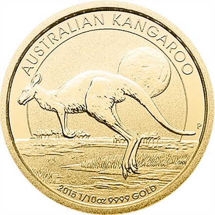 Gold Känguru 1/10 oz - diverse Jahrgänge 