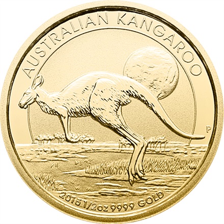 Gold Känguru 1/2 oz - diverse Jahrgänge 
