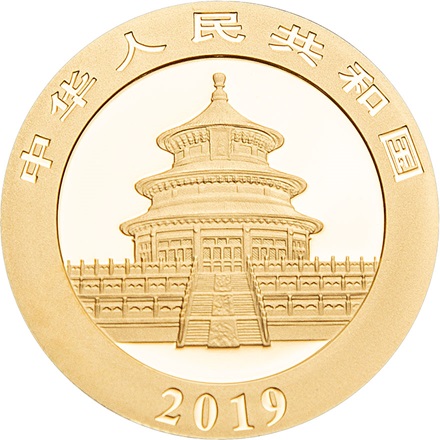 Gold China Panda 150 g PP - 2019
