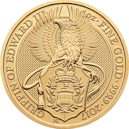Gold The Griffin 1 oz - The Queen's Beasts 2017