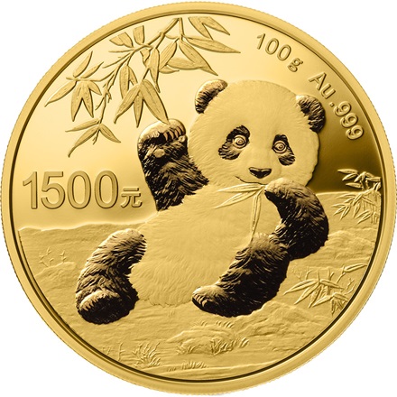 Gold China Panda 100 g PP - 2020