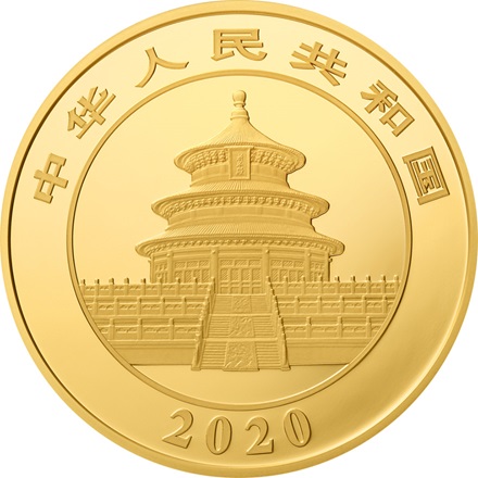 Gold China Panda 150 g PP - 2020