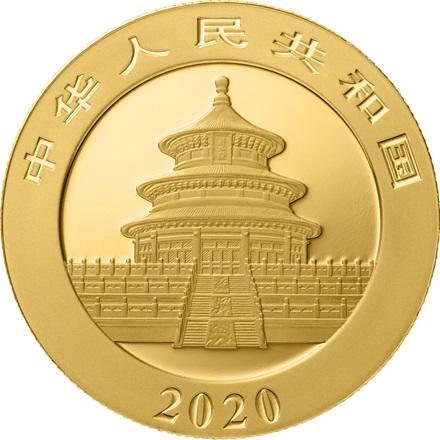 Gold China Panda 50 g PP - 2020