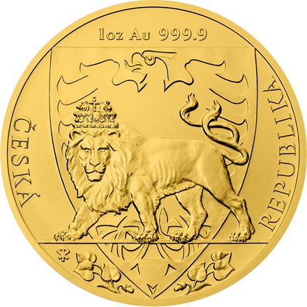 Gold Tschechischer Löwe 1 oz  - 2020