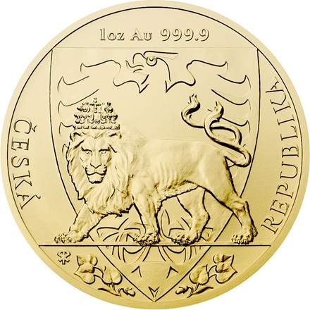 Gold Tschechischer Löwe 1 oz - 2020
