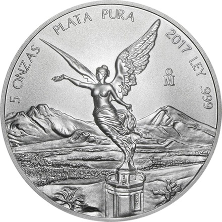 Silber Mexiko Libertad 5 oz - diverse Jahrgänge